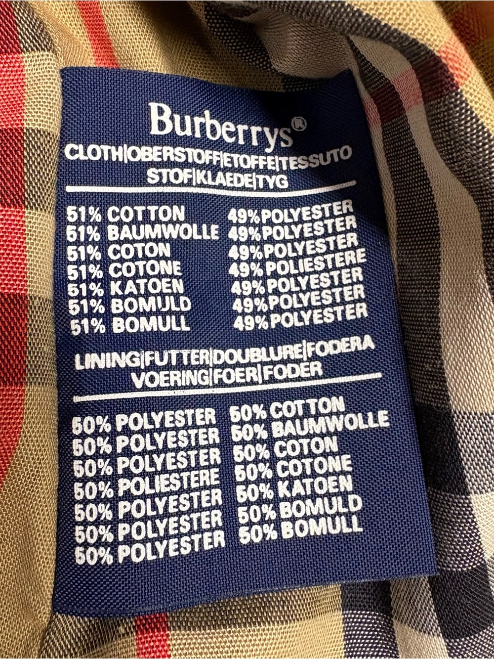 Burberry trench coat. - Picture 14 of 16